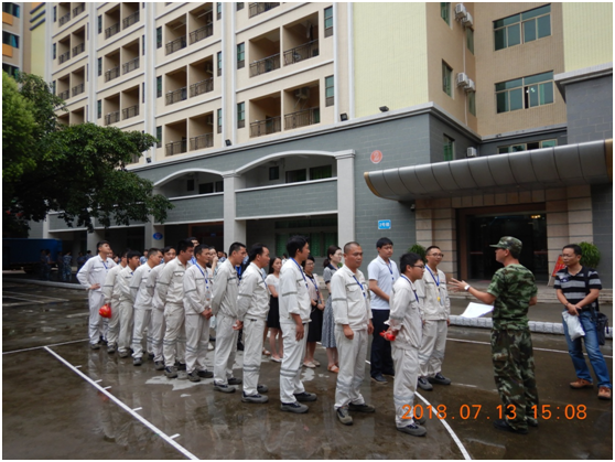 开展紧急疏散及中暑救助演练,提高事故应对能力(图4) 开展紧急疏散及中暑救助演练,提高事故应对能力(图4)