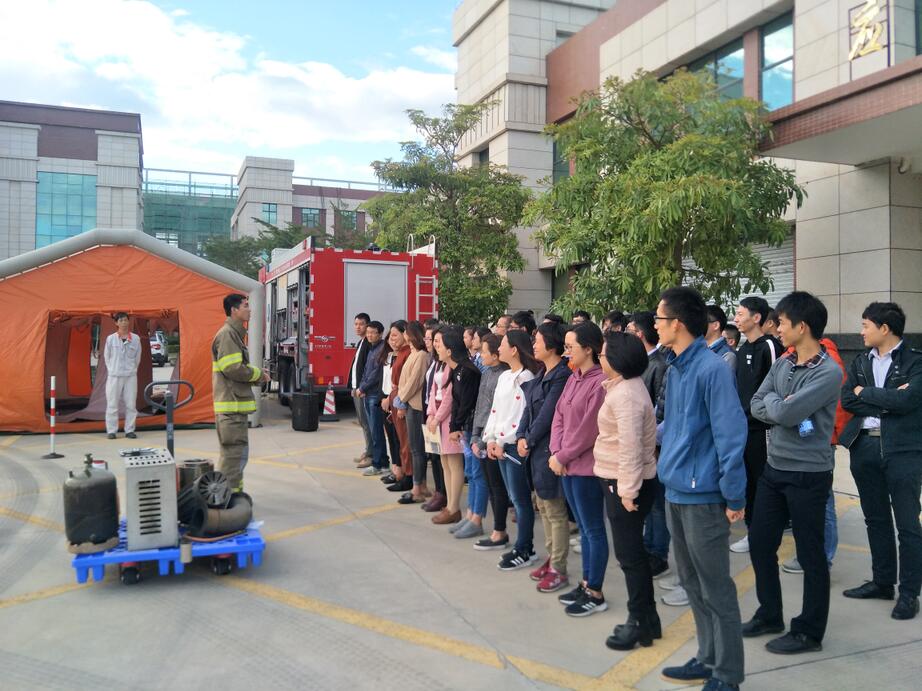 2017年大亚湾区安全生产监督人员应急管理及现场处置实操培训班在应急基地举办(图2) 2017年大亚湾区安全生产监督人员应急管理及现场处置实操培训班在应急基地举办(图2)